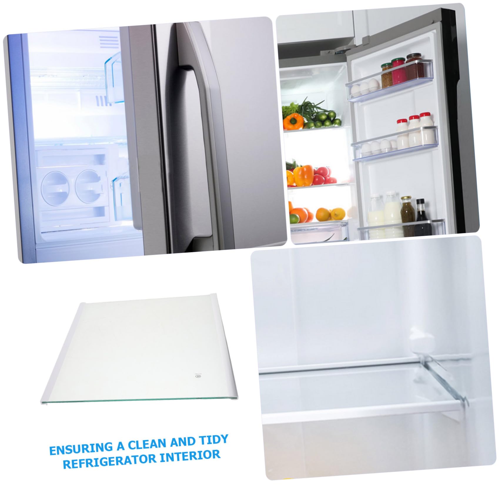 Estante de Vidrio para Refrigerador, de Vidrio Templado Repuesto