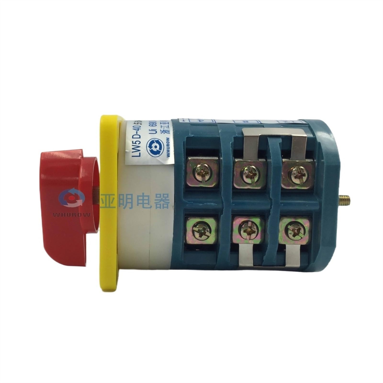 LW5-40 Rotary Switch - 3-Position 40A Forward/Reverse Selector