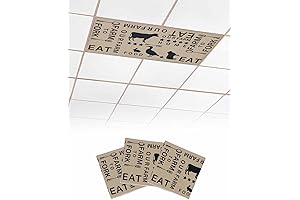 3 Pack Fluorescent Decorative Vacuum Covers 4x2 Feet