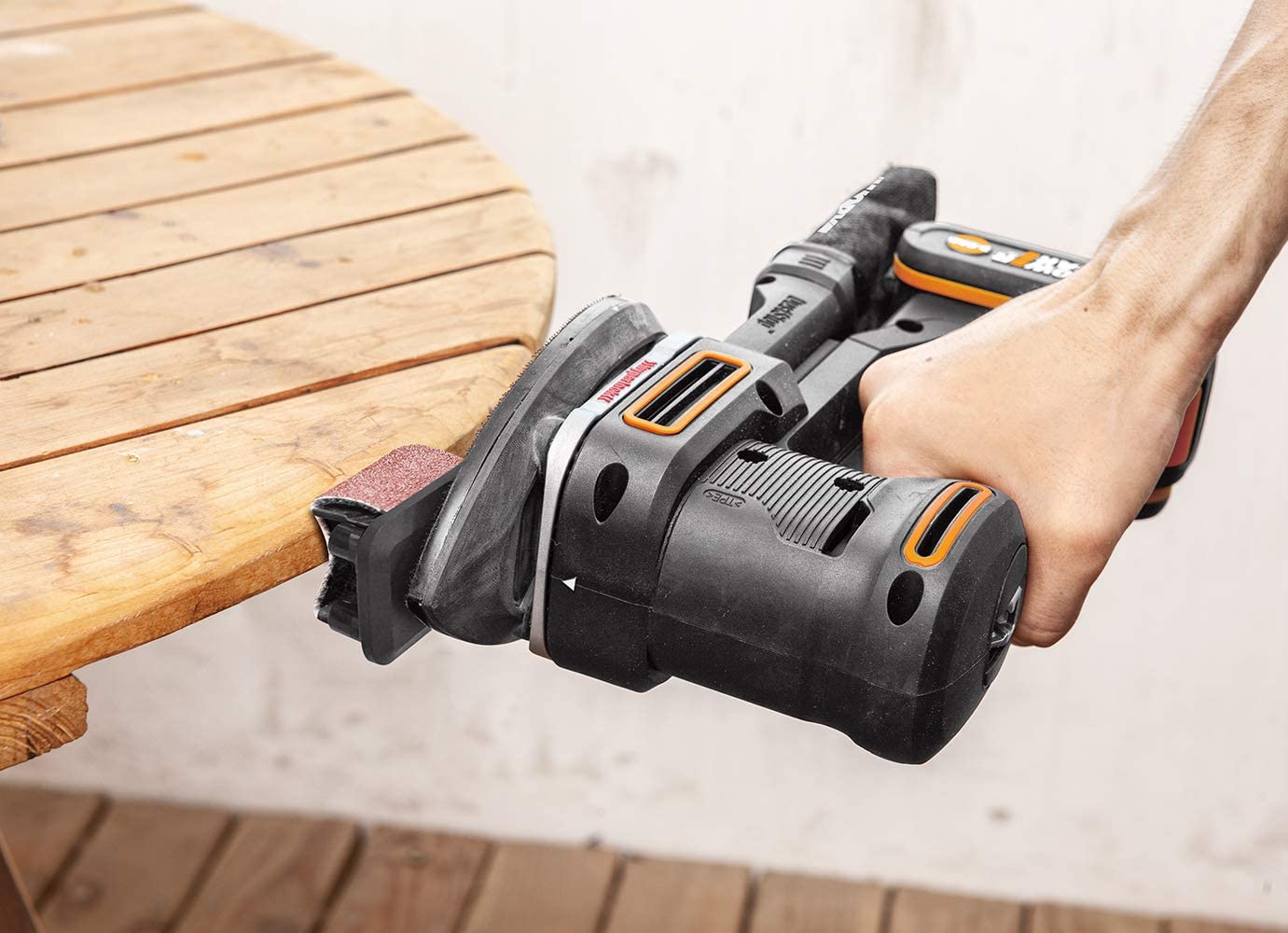 WORX WX820 Levigatrice Sandeck 5 in 1-20V con 1 batteria da 2.0Ah