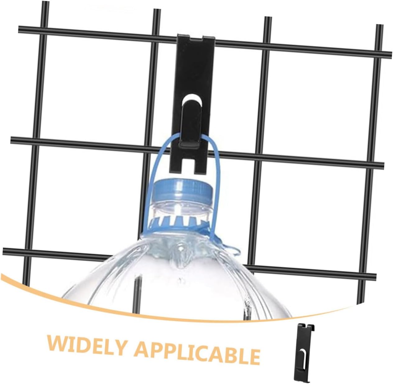 Grid Wall Hooks 15pcs Grid Wall Utility Hooks Hanging Display Hooks Strong for Retail Stores