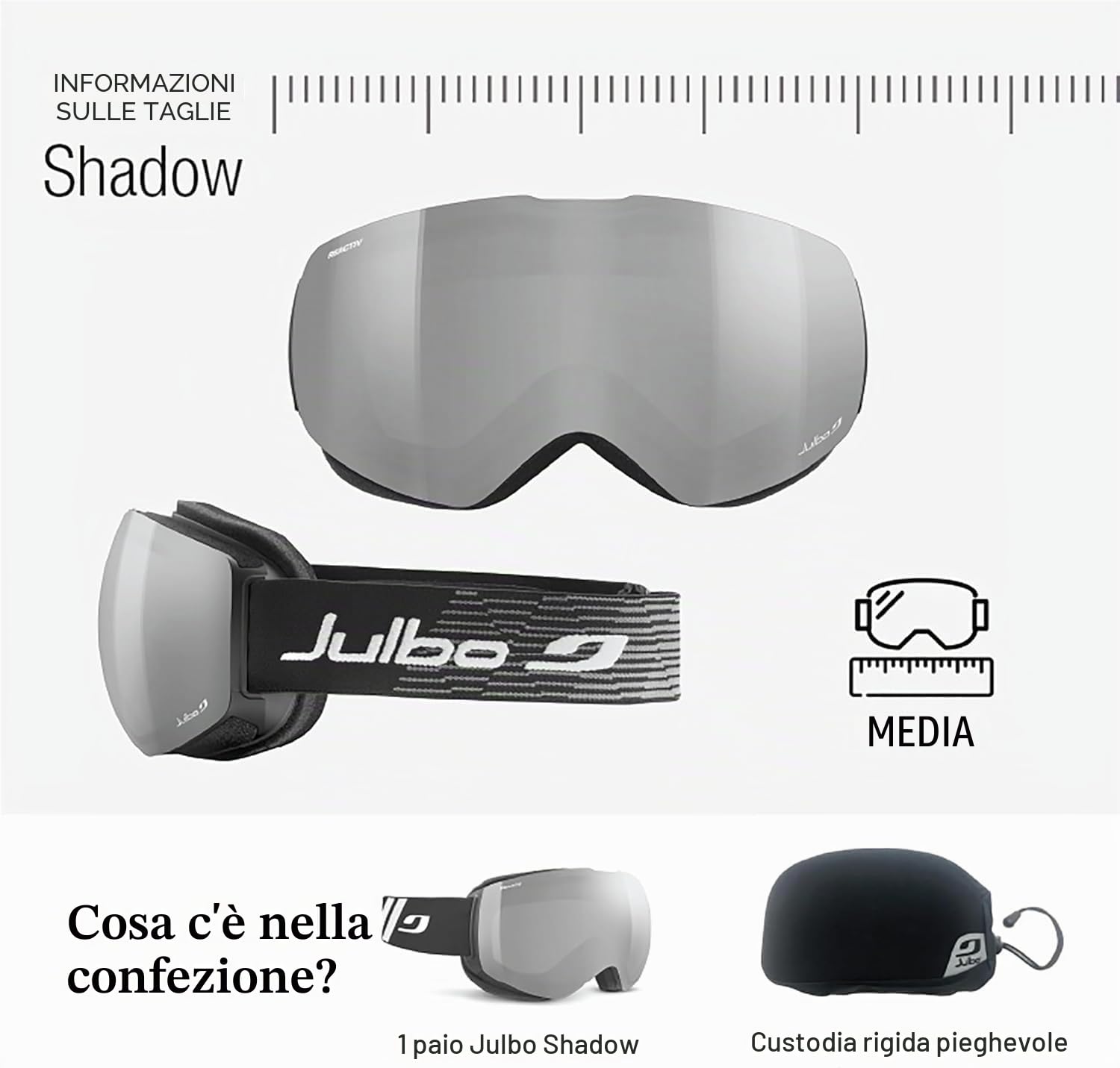 Julbo Shadow Moderno Donna (Pacco da 1)