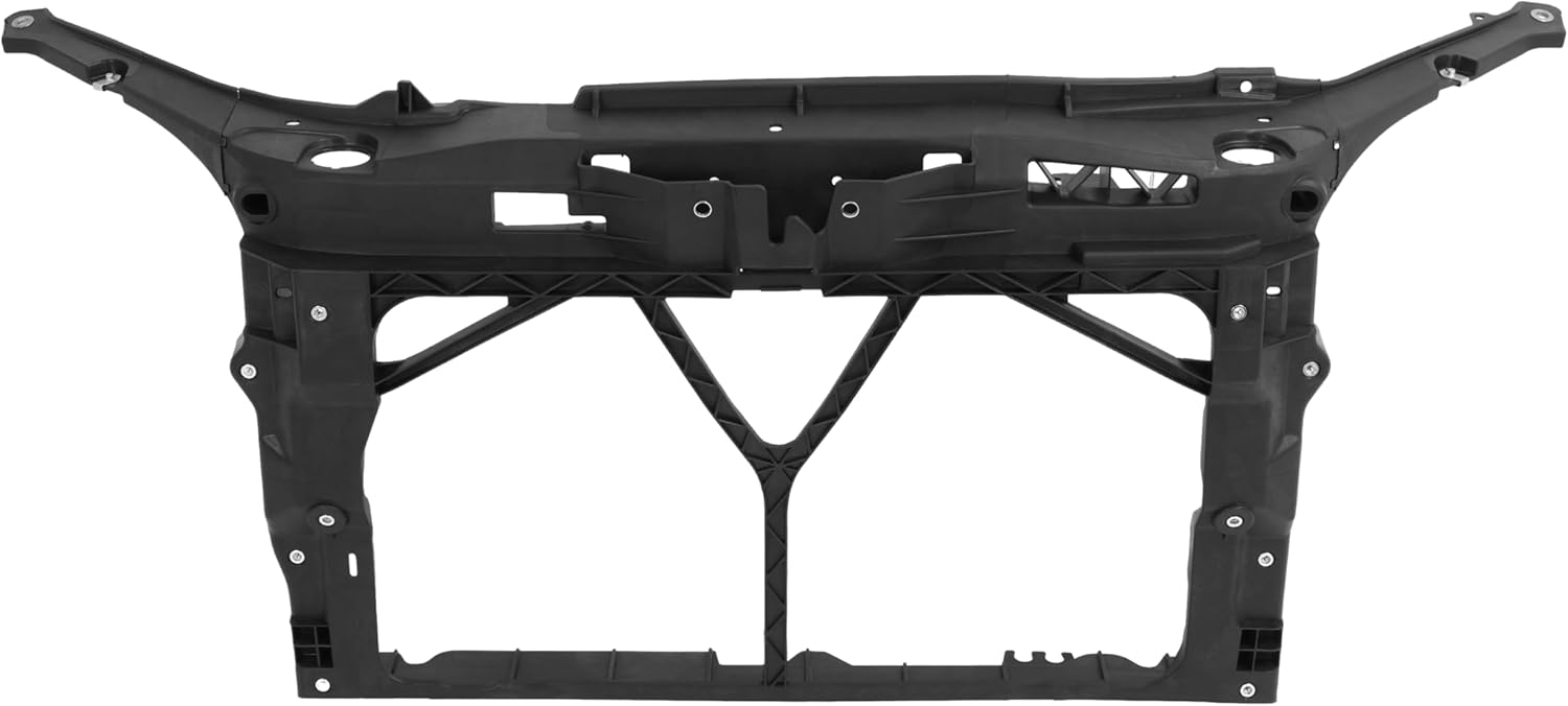 Radiator Support Core Assembly Compatible with 2004-2009 Mazda 3 Replacement for BP4K53110J MA1225127 Plastic Black