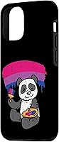Vista 2 de iPhone 14 Pro Panda Painting Animal LGBTQ Bisexual Flag Gay Pride Ally Bi Case