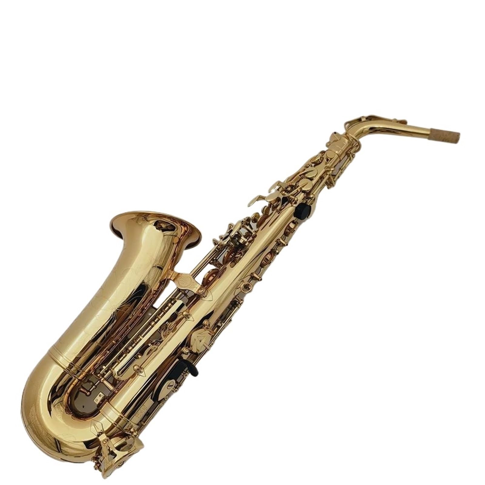 Student Profesjonalny Saksofon Saksofon Altowy Eb Tune Złote Klawisze Mosiężne Z Ustnikiem profesjonalny Saksofon (Color : High-end bag)