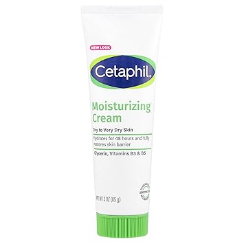 Cetaphil, Moisturizing Cream, Fragrance Free, 3 oz 85 g