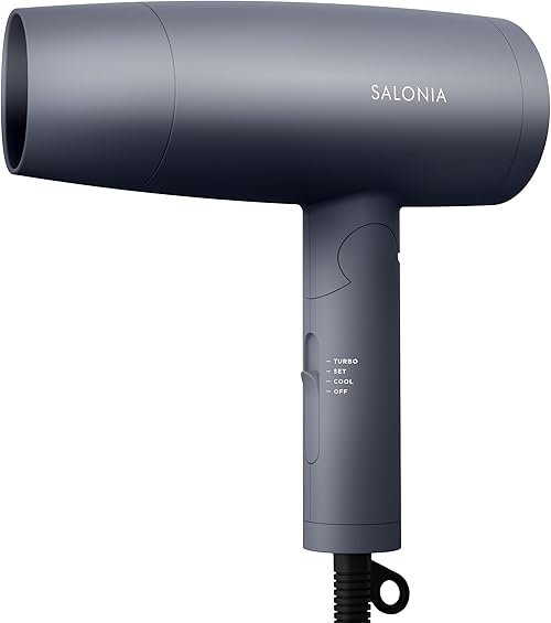 SALONIA サロニア スピーディーイオン ドライヤー 大風量 速乾 軽量 マイナスイオン ヘアドライヤー SL-013AGR グレー【Amazon.co.jp限定】SALONIA サロニア スピーディーイオン ドライヤー 大…