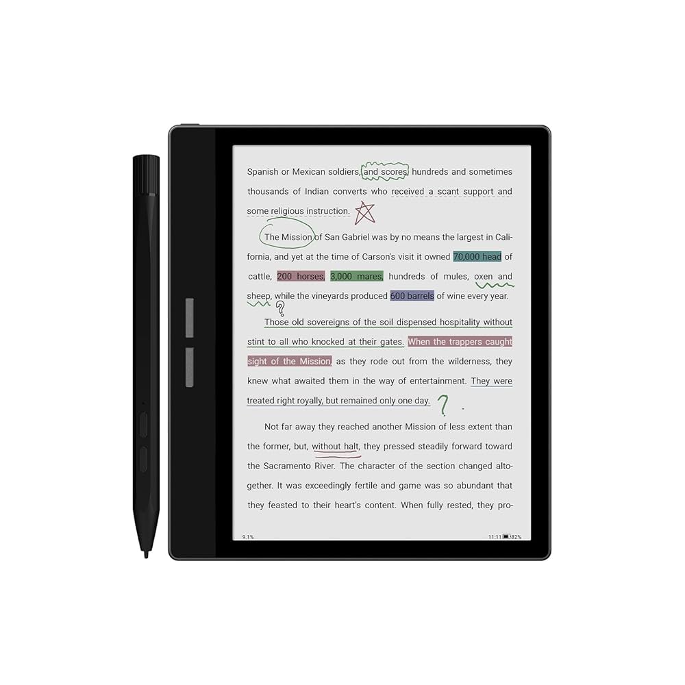 Bigme 7 inch Color Eink Tablet eBook Reader 4G 64G Android