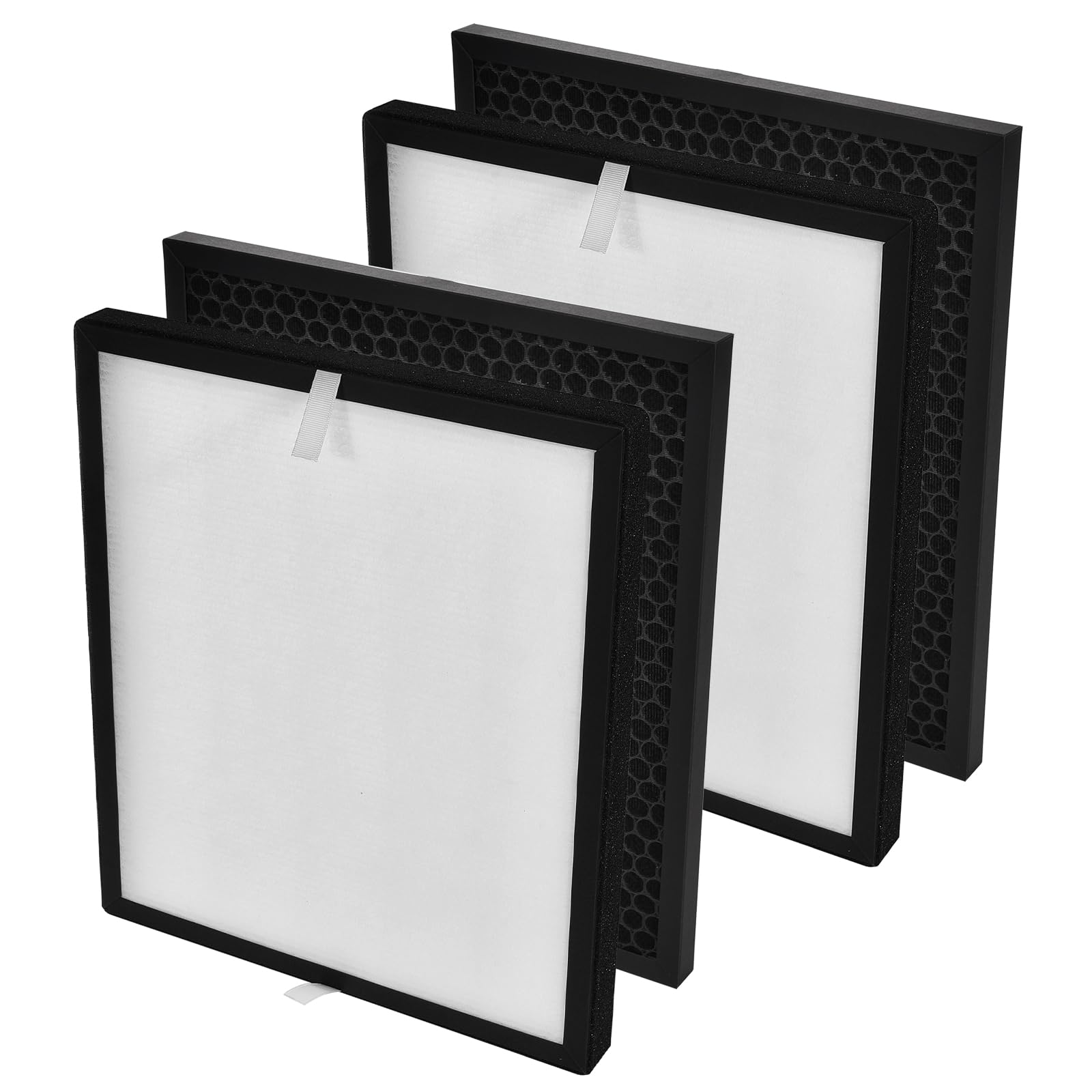 Rebirthcare 2 Stück Ersatzfilter für Levoit LV-PUR131 und für lv-pur131s Luftreiniger, Hocheffizientes HEPA-Kombifilter & Aktivkohlefilter Set für Ersatz lv-pur131-rf