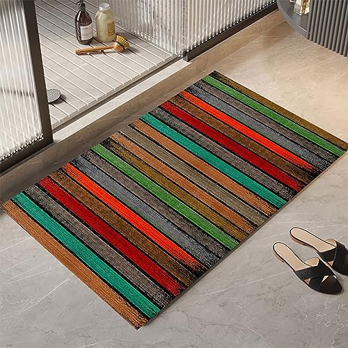 Tapis de couloir super absorbant 60x250cm lavable pour décoration chambre H