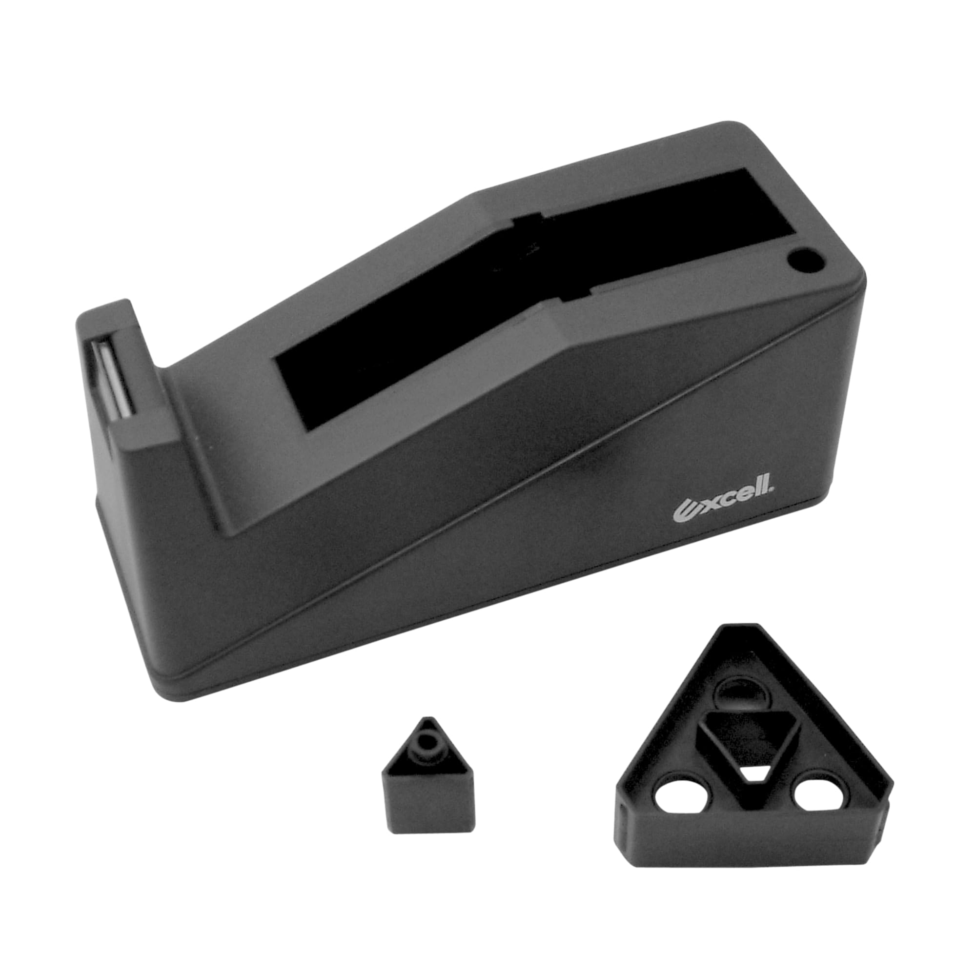 Excell Tischabroller Abroller schwere Ausführung bis 25mm Adapter Kern 25/76mm