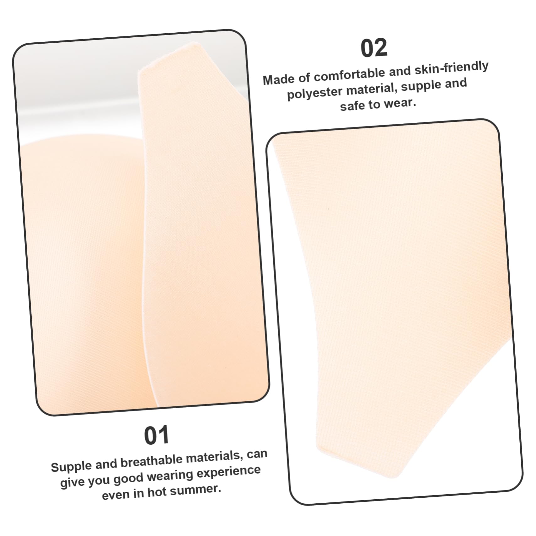 Portavasos Para Traje De Baño Almohadillas Para Sujetadores Deportivos Inserciones De Sujetador De Traje De Baño Inserto De Copas De Traje De Baño Poliéster