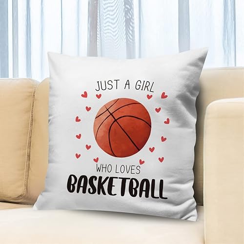 Peace Love - Funda de almohada de sóftbol de 18 x 18 pulgadas, fundas de almohada, regalos de sóftbol para amantes del sóftbol, niñas, graduación,