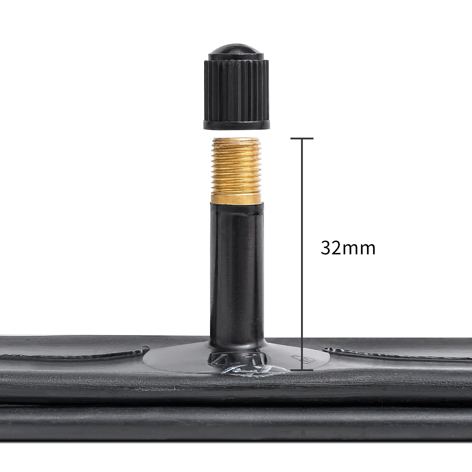 YunSCM Tube intérieur AV 48 mm Schrader Compatible avec pneus de 26 x 3 Fat Tire Bicycle/vélo et Moto