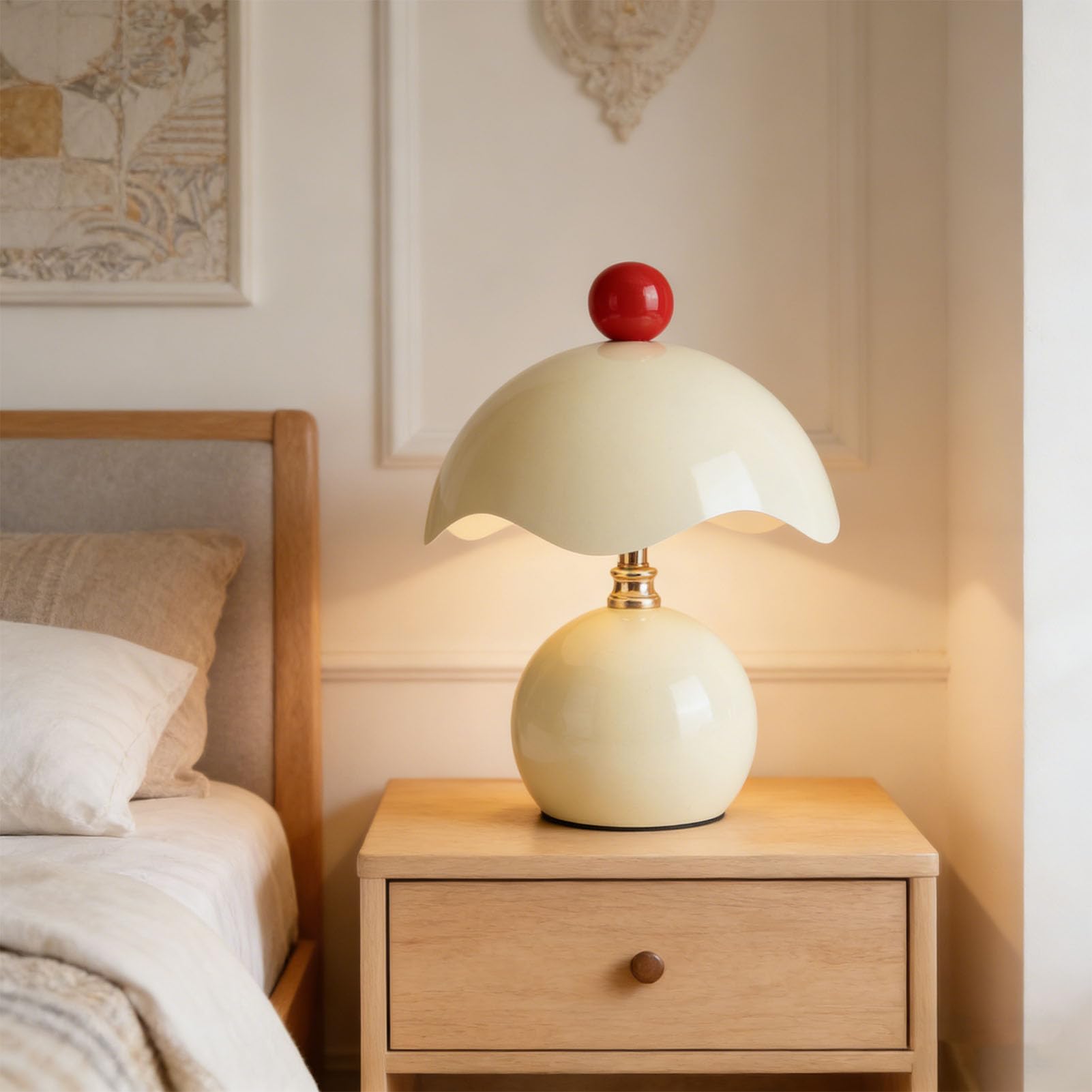 Lampada da Tavolo, Lampada da Comodino Dimmerabile Continua con