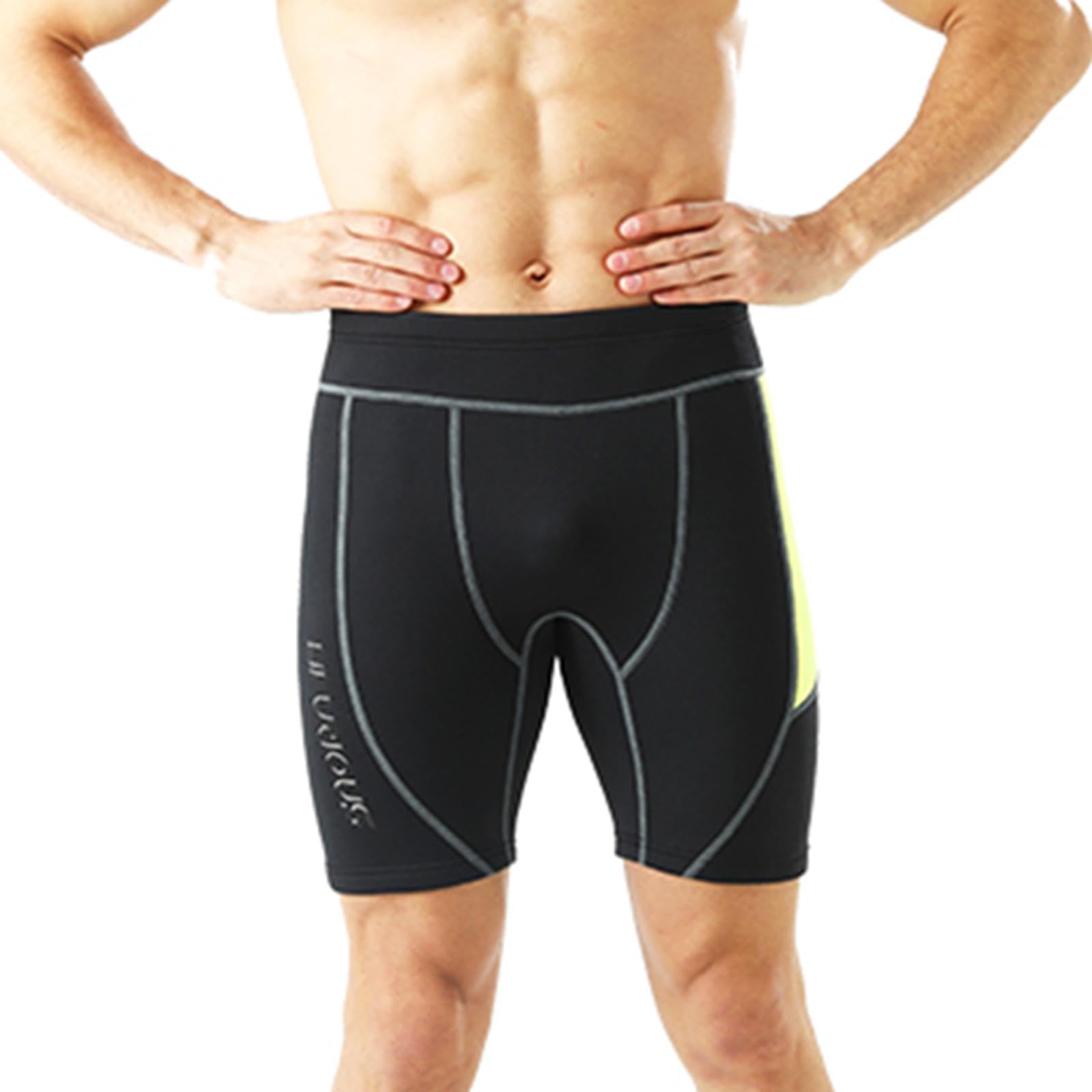 rockible Pantalones Cortos de Neopreno para Hombre de 2 Mm, Cómodos Pantalones de Traje de Neopreno para Surf para Piragüismo