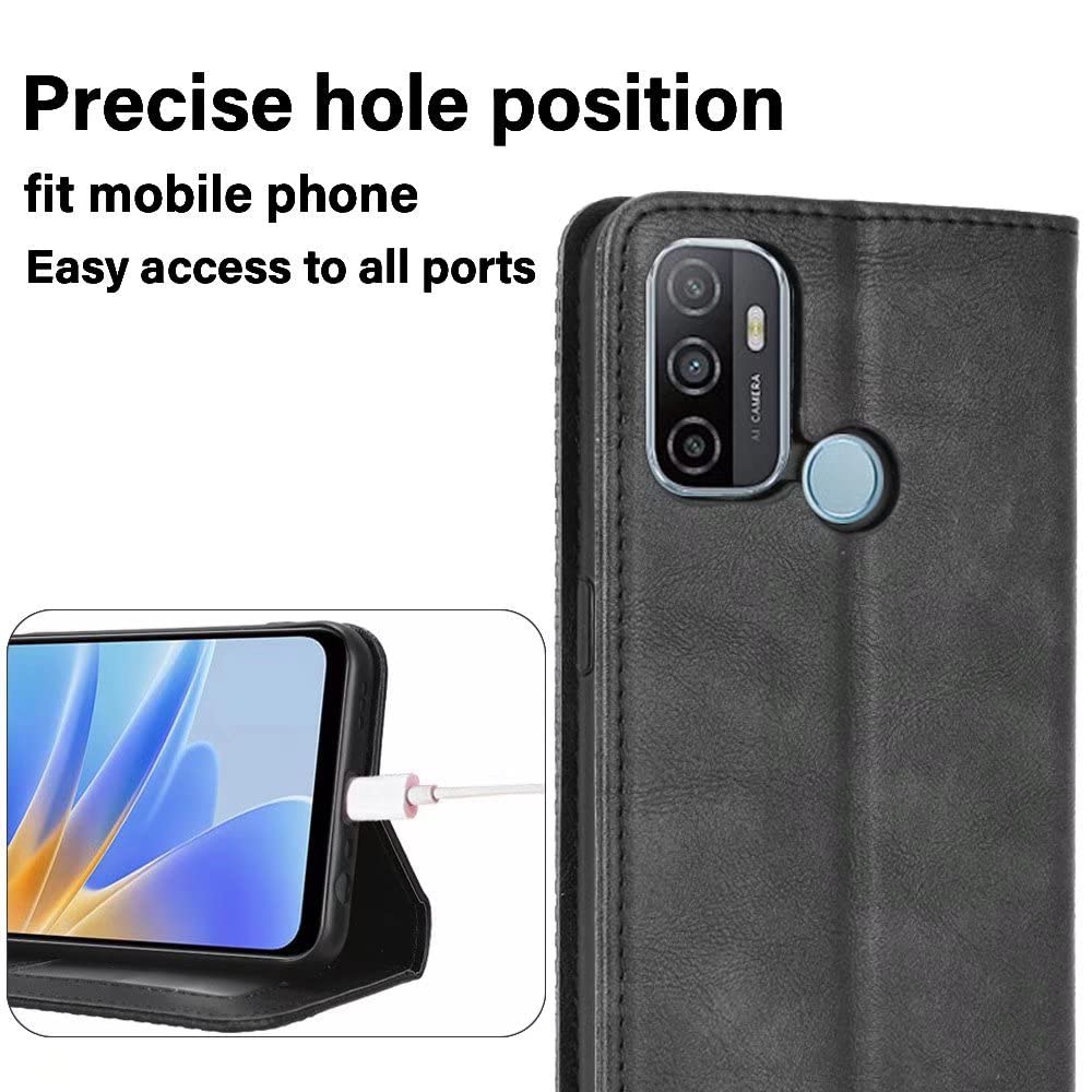 Topme Custodia in Pelle per OPPO A53 / OPPO A53s (6.5 Inches