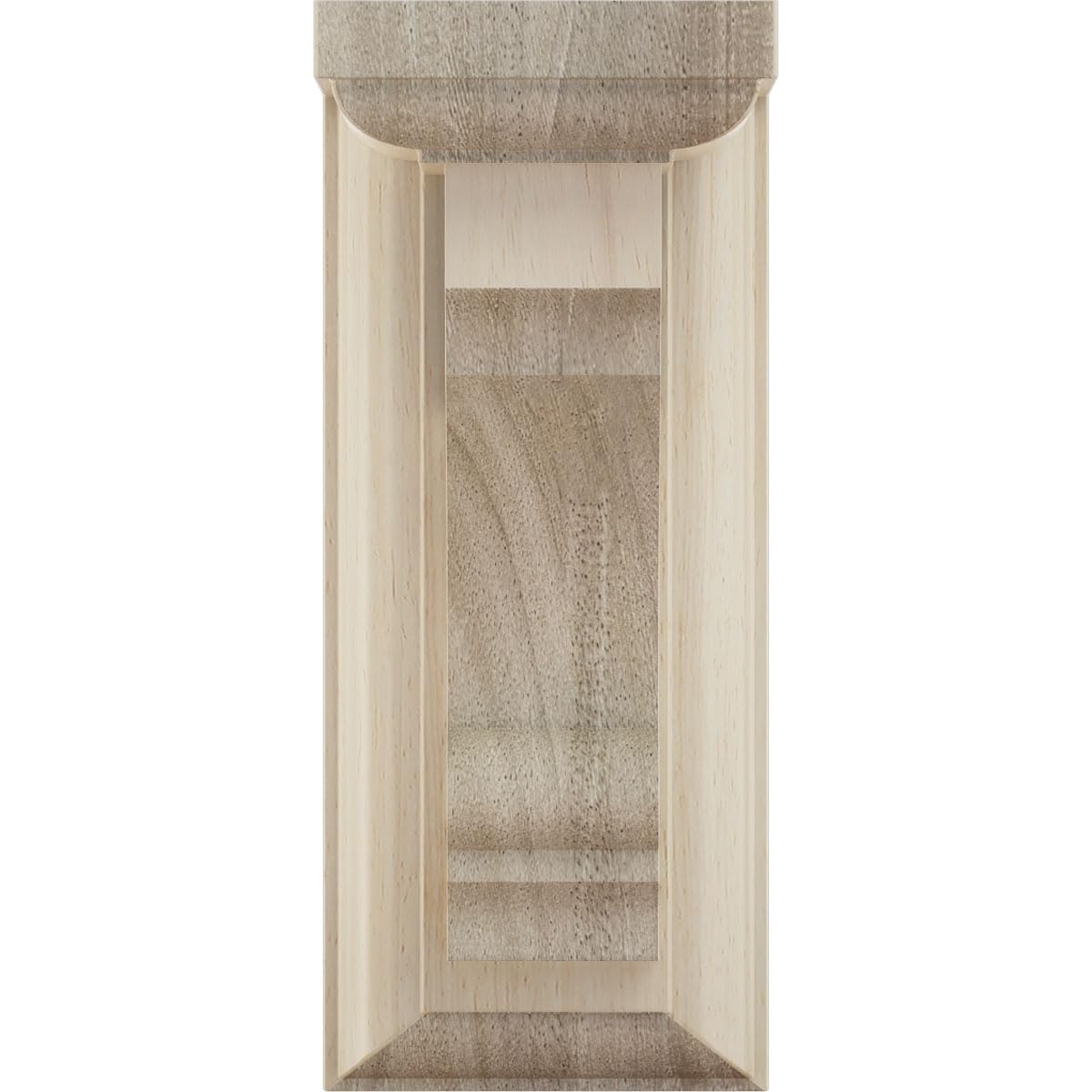 Condition photo showing New/Like New for ekena millwork bktw02x04x06tmrw small thompson wood wood brackets, 2 1/2"w x 4"d x 6"h , rubberwood