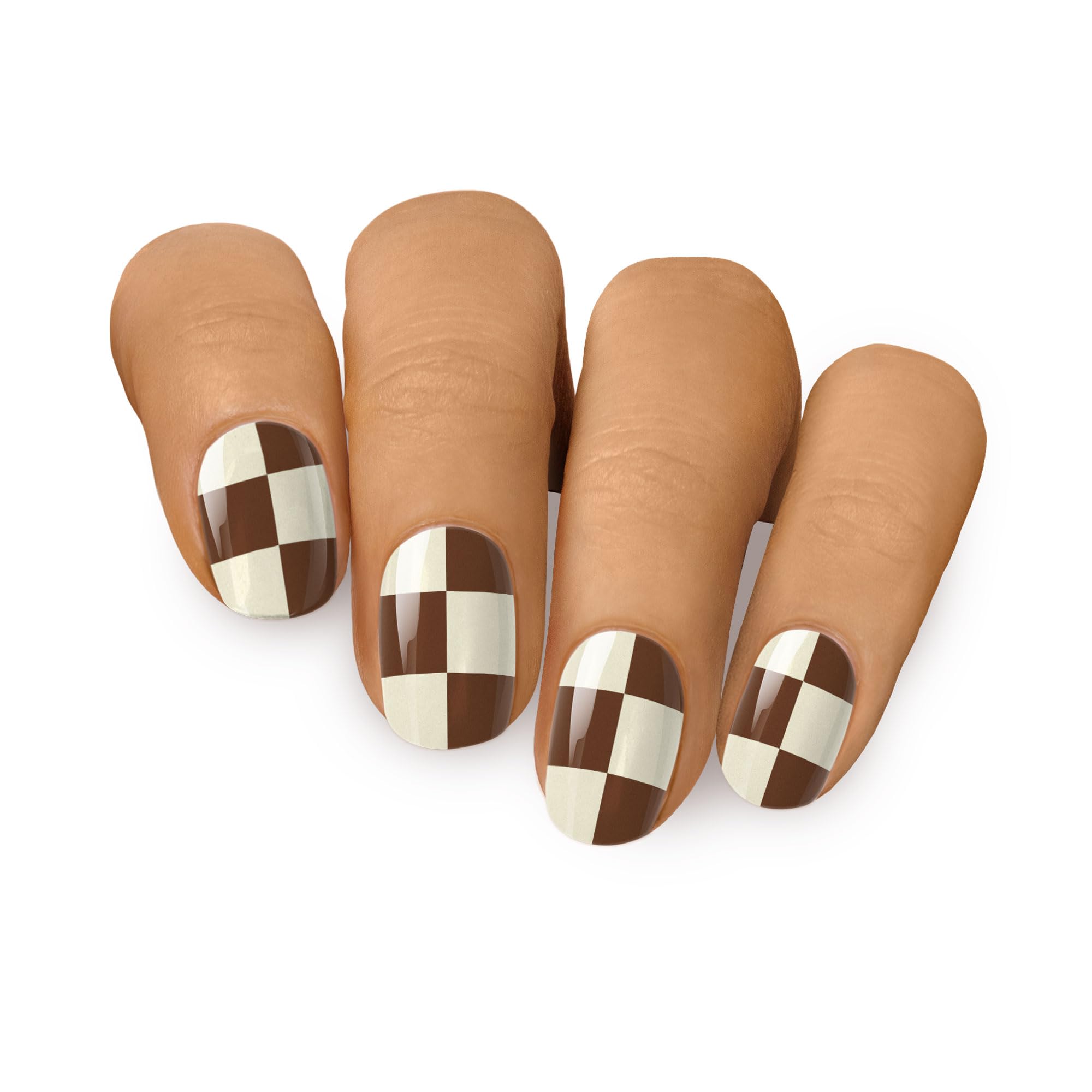 MOYOU LONDON Semi Cured Gel Nail Strips - 20 Pcs. Nail Wraps for Salon-Quality Manicure - Works with Any UV Nail Lamp - Easy to Apply, Trim, & Remove Gel Nail Stickers - Image 2