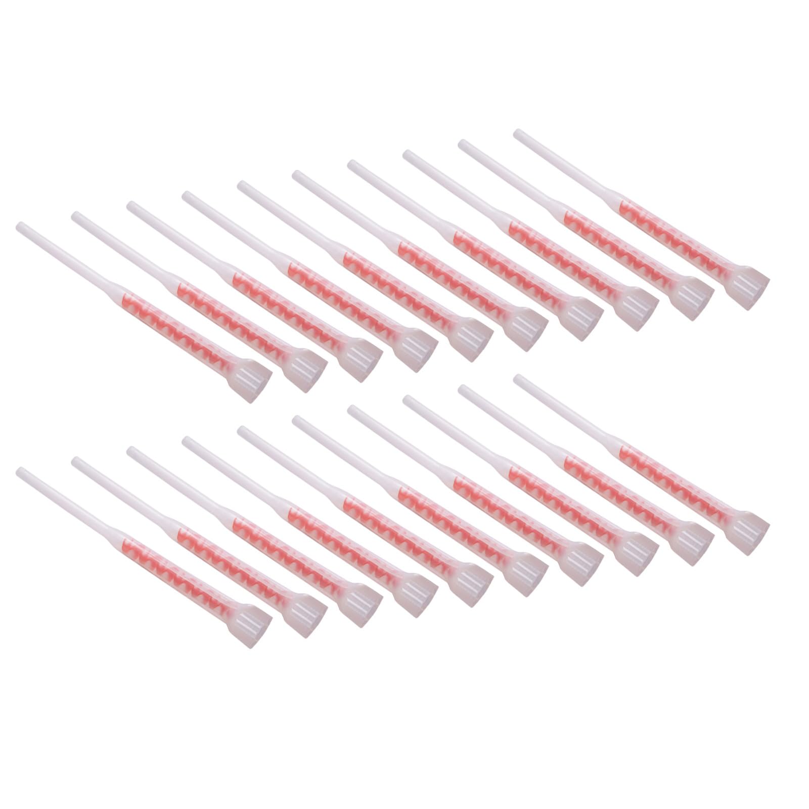 20Pcs Professional Statics Mixers For Injections Mortar Ensures Consistent Mixing