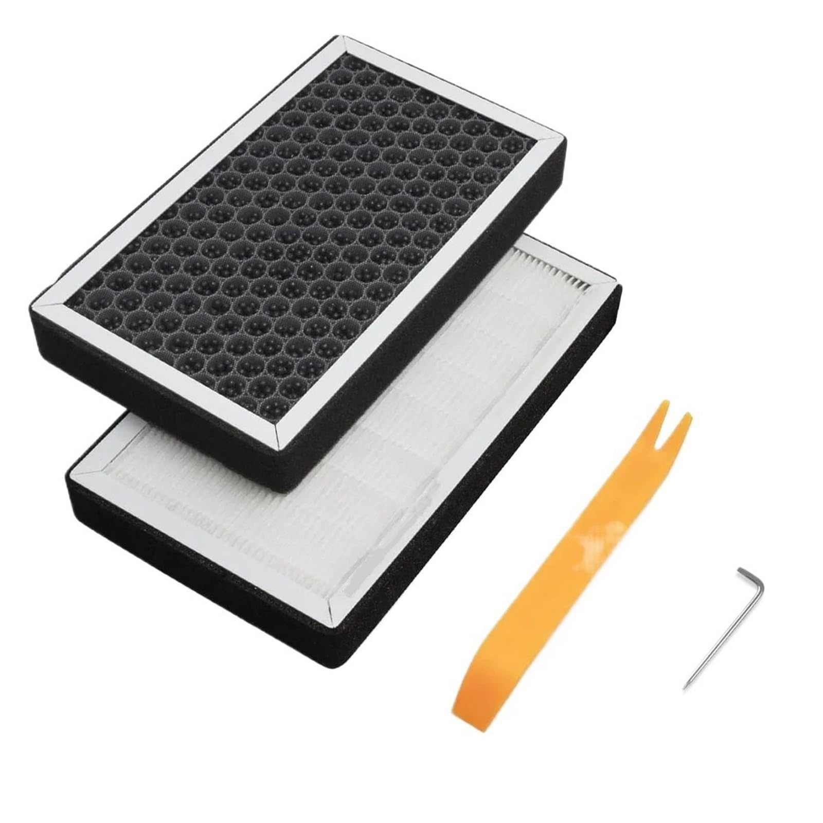 Xnofzwt One Color Car Air Cabin Air Filters Fit For Tesla Model 3 Model Y Hepa Activated Carbon Air Filter Air Conditioner Filter Element Replacement