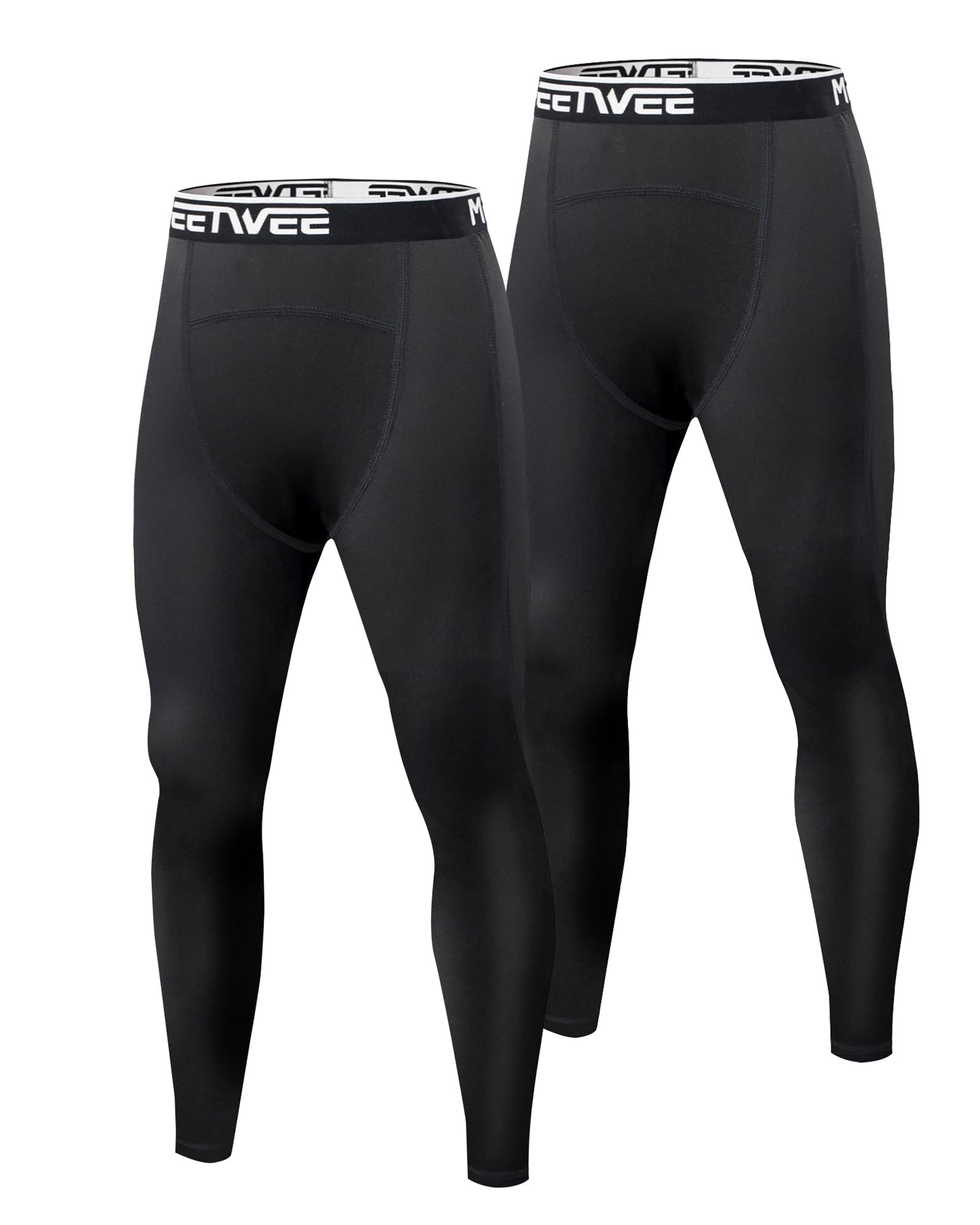 MEETWEE Jungen Thermo Leggings Gefütterte Winter Leggins Mit Kinder High Waist Thermounterwäsche Dicke Warm Lange Hose