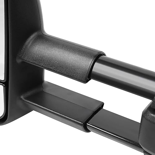 Miniatura 6 de Spec-D Tuning Espejos laterales de remolque manuales compatibles con Chevrolet Chevy Silverado GMC Sierra 2014-2018