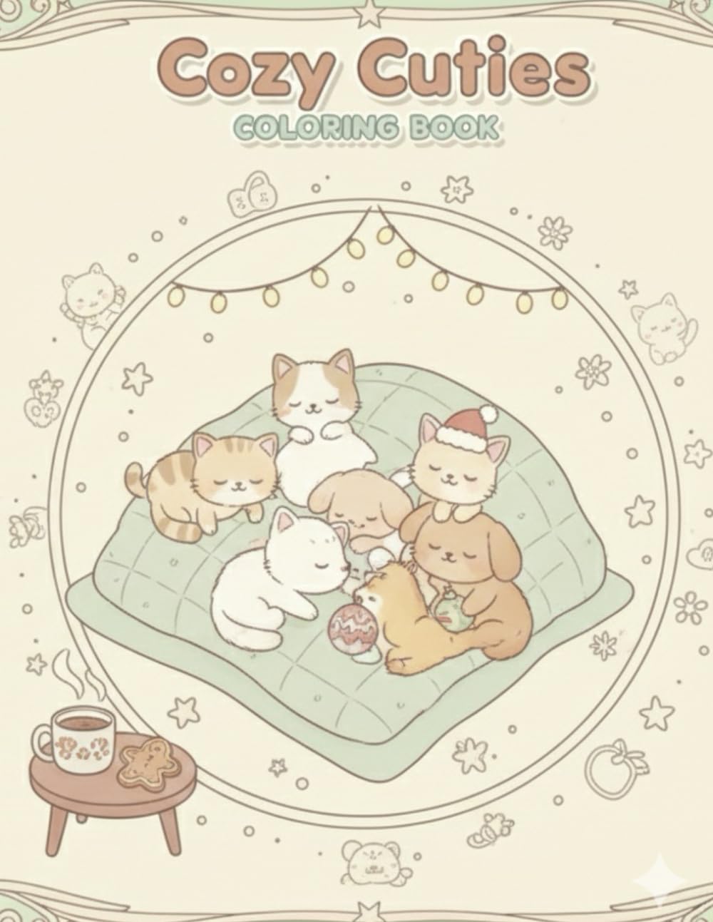Cozy Cuties: Coloring Book