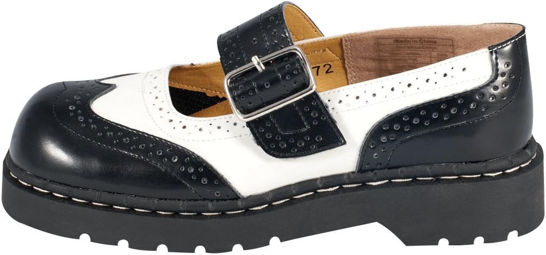T.U.K. Women's Brogue Mary Jane Flat - Image 3