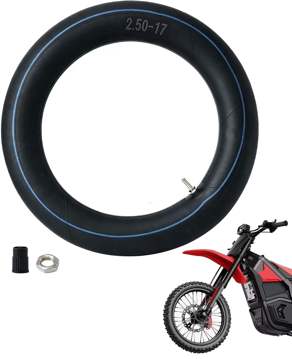 Heavy Duty Inner Tube for Yozma in 10 Pro - Thick Butyl Rubber Electric Dirt Bike Tube Replacement - Off Road Pit Bike Wheel Tire Tube