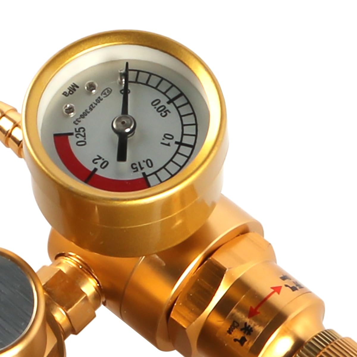 Medidor de argón, Reductor de presión, regulador de Gas para máquina de Soldadura, manómetro, Accesorios, Dispositivo Clave para la regulación de presión