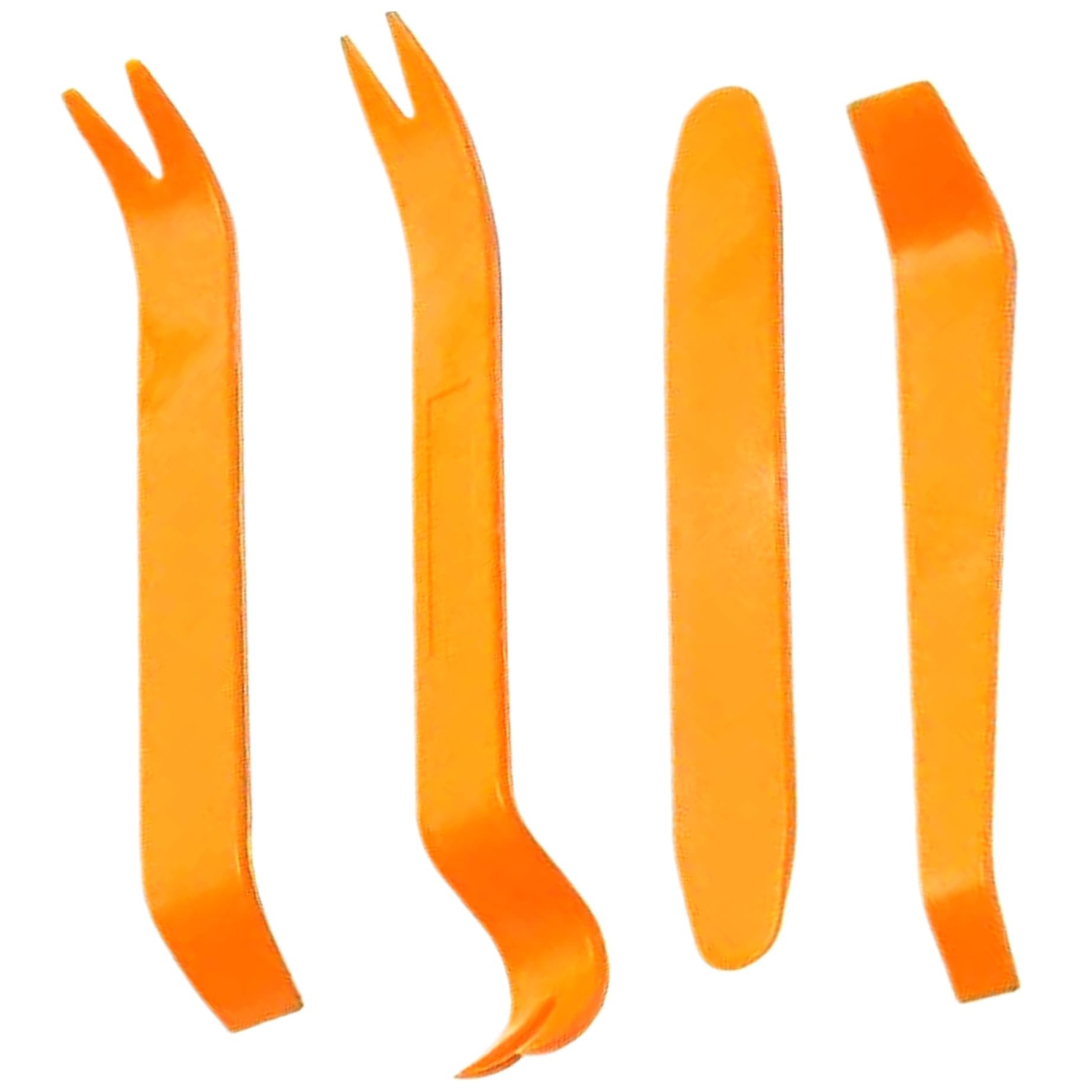 4Pcs Plastic Pry Tool, Portable & Lightweight Sturdy Auto Door Clip Panel Trim Removal Tool for Car Dash RadioPlastic