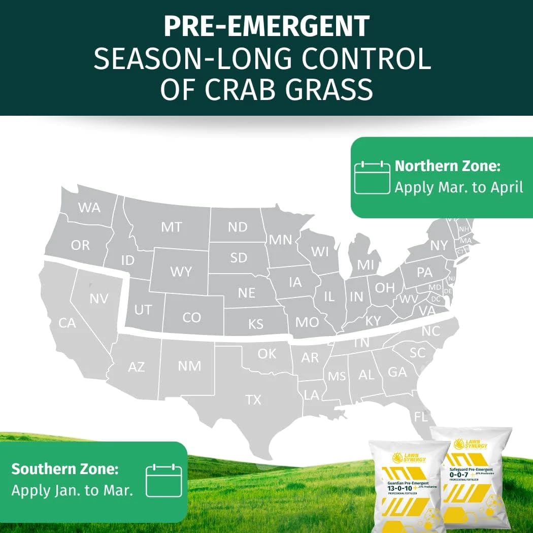 Lesco 0-0-7 with .43% Stonewall Pre-Emergent 50 lbs. Covers 12,500 sq. ft.