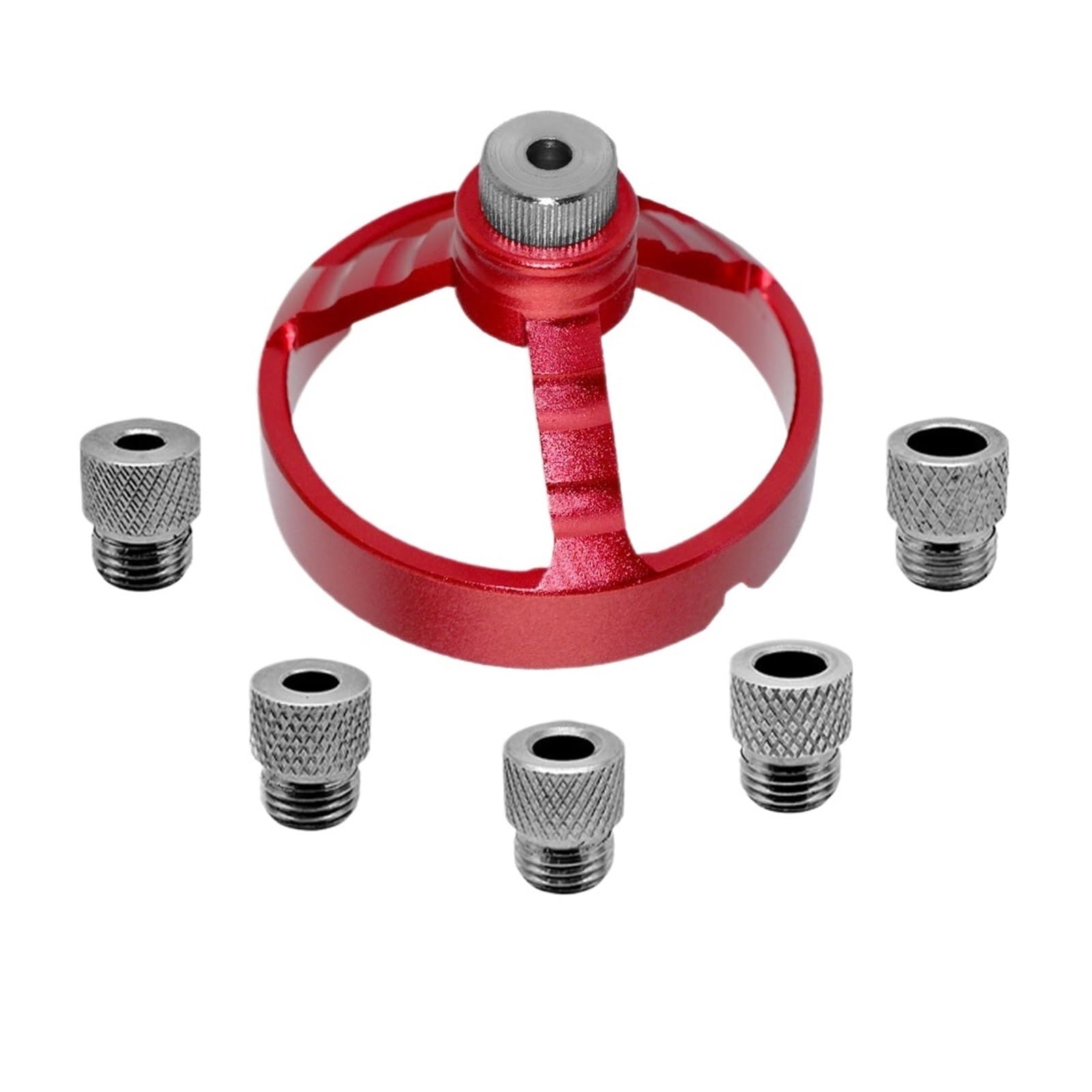 Gabarit de cheville central 5/6/7/8/9/10mm auto-centré pour un trou de poche vertical net
