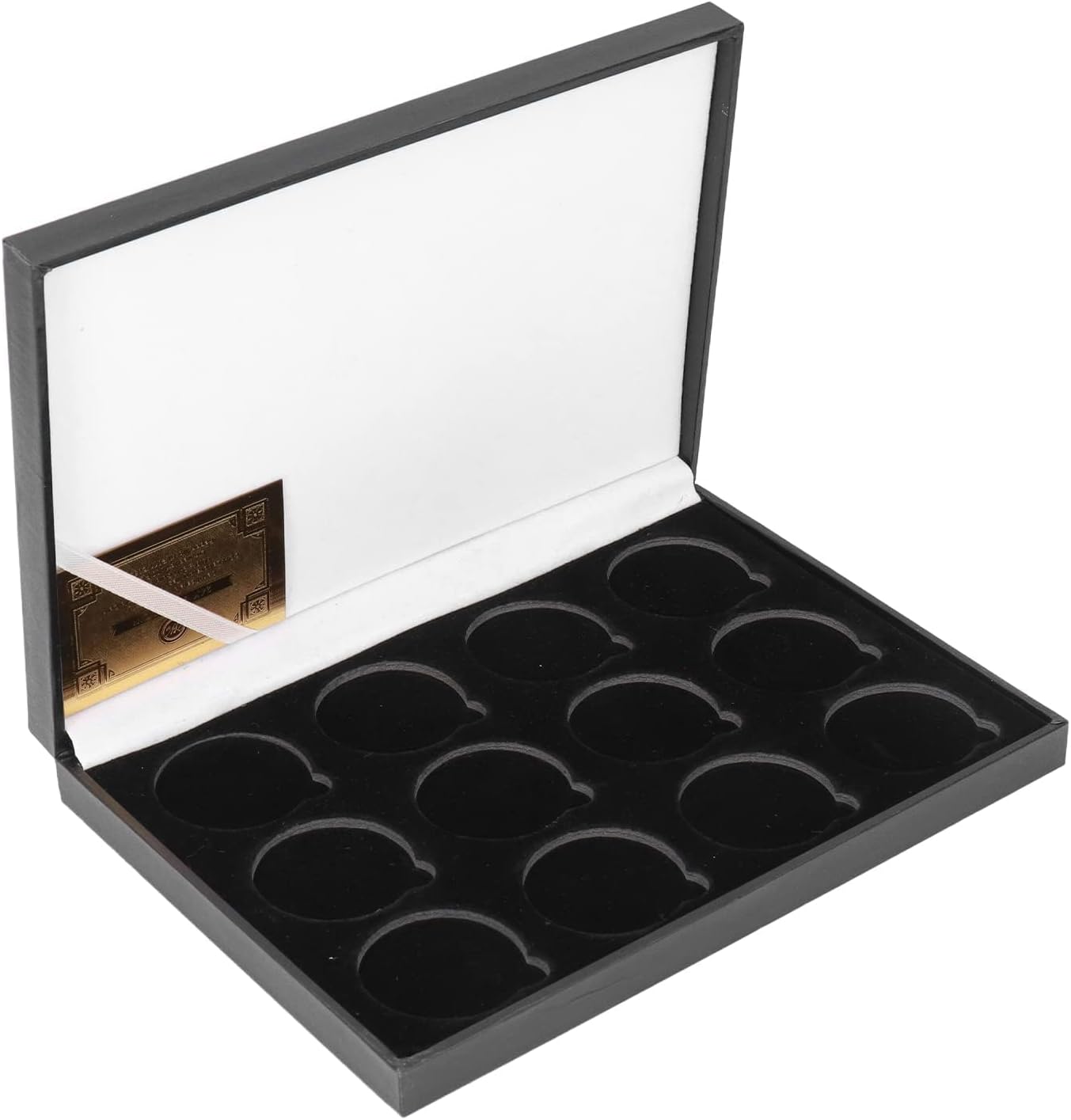 GAESHOW Coin Box, Coin Collection Box, 45mm Coin Display Case with Foam