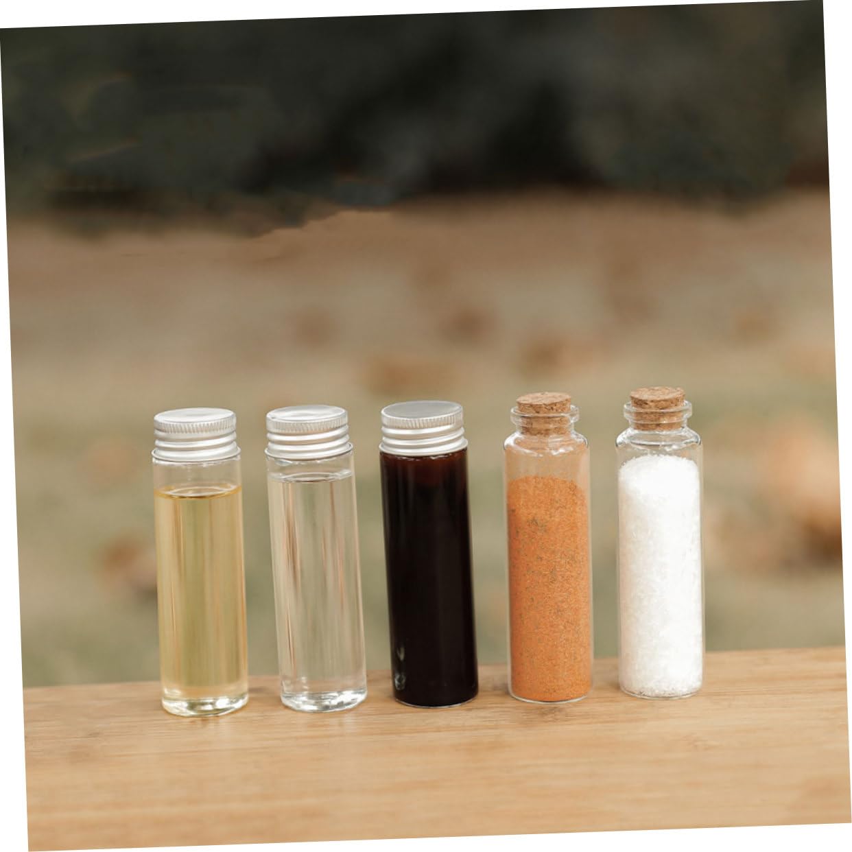 Cabilock Bolsa De Almacenamiento Para Condimentos Bolsa Para Organizar Minibotellas Camping o Picnic Contenedor De Condimentos
