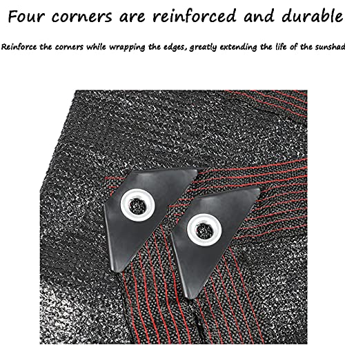 LXBche Shade Screen Outdoor 3x8m, Shade Netting 75%-85% Sunblock Shade Cloth Garden Greenhouse Shade Net UV Resistant for Garden Pergola Patio Plants (Size : 2x8m)