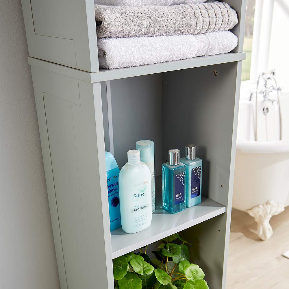 Buy Home Source Bathroom Free Standing Unit Narrow Towel