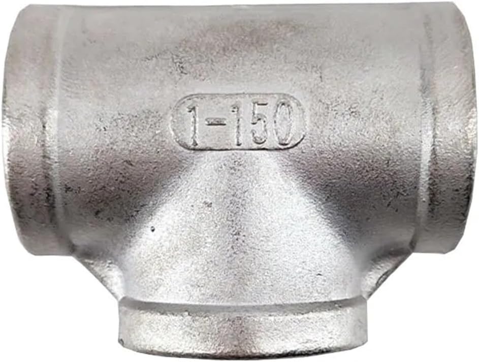 Stainless Equal Tee with Internal 1 Inch BSPT Thread connector Beer Home Brewing Aceesory