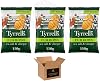 Tyrrells Sharing Crisps – Hand Cookek Crisps Variety, Sea Salted, Cheddar & Chive, Sweet Chilli, Cider Vinegar and More | Party Snack (Furrows Sea Salt & Vinegar 150g - Pack 3)