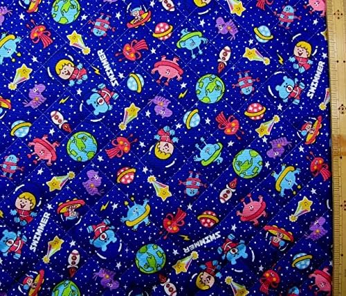Amazon 40cm単位で販売 q キャラクター キルティング 生地 swimmer スイマー ユニバース 紺 系 柄番号4 21 22 キルト 生地幅 約106cm 表地 オックス 宇宙 アメカジ キュート キャラクター生地 Amazon 40cm単位で販売 q キャラクター キルティング 生地 swimmer スイマー ユニバース 紺 系 柄番号4 21 22 キルト 生地幅 約106cm 表地 オックス 宇宙 アメカジ キュート キャラクター生地