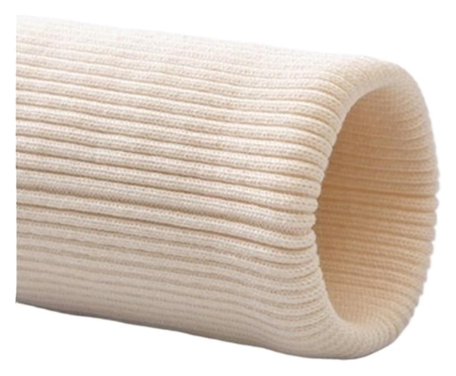 Rib Knit Cuff, Elastic Ribbed Cuffs Knitted Cuff Trims Fabric DIY Clothing Hem Multicolor(Off)