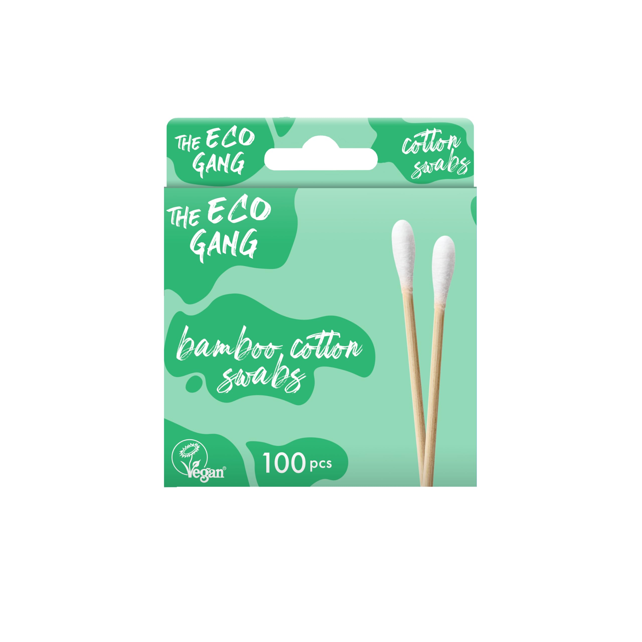 The Eco Gang - Cotton Swabs - 100pcs - White - Bambu Kulak Çubuğu 100lü Beyaz