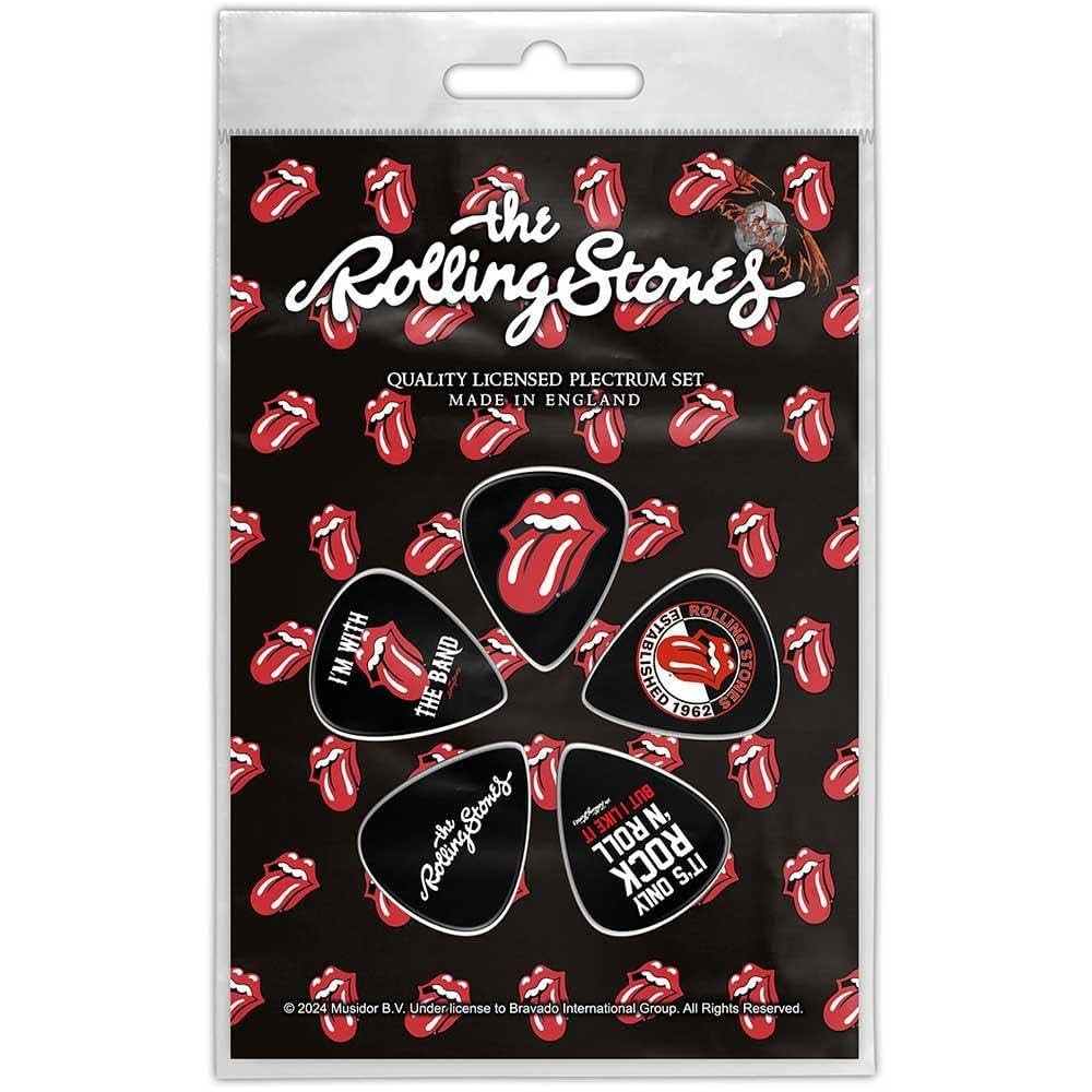 Rolling Stones ローリング・ストーンズ 2012 ギターピック Amazon.com: The Rolling Stones Tongues Guitar Picks