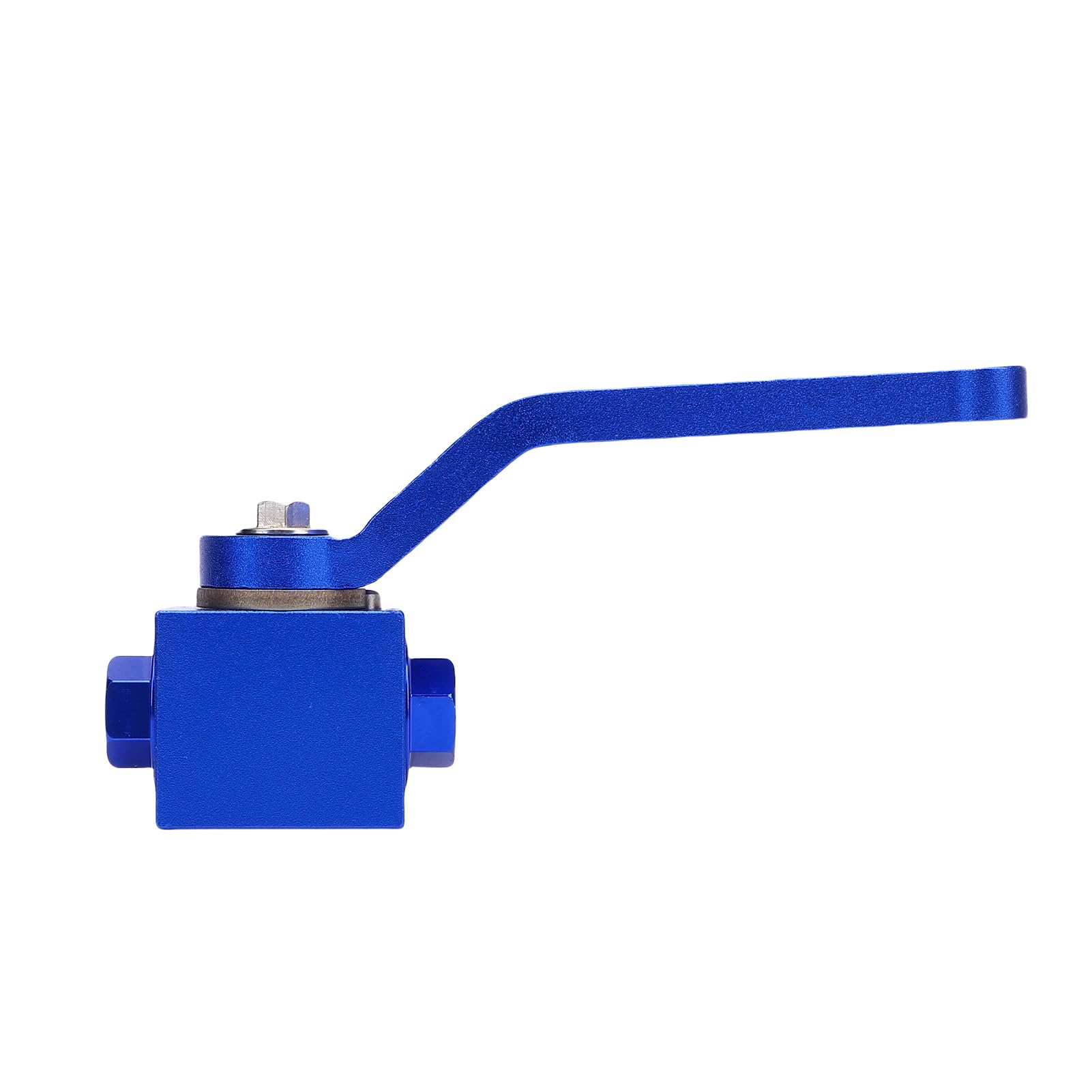 Bremsleitungsschlossabsperrventil, Aluminium -Legierungspartventil für Ölbrennstoffgaswasserluft mit Standard 1/8 -Zoll -NPT -Gewinde, Universelle Ausstattung