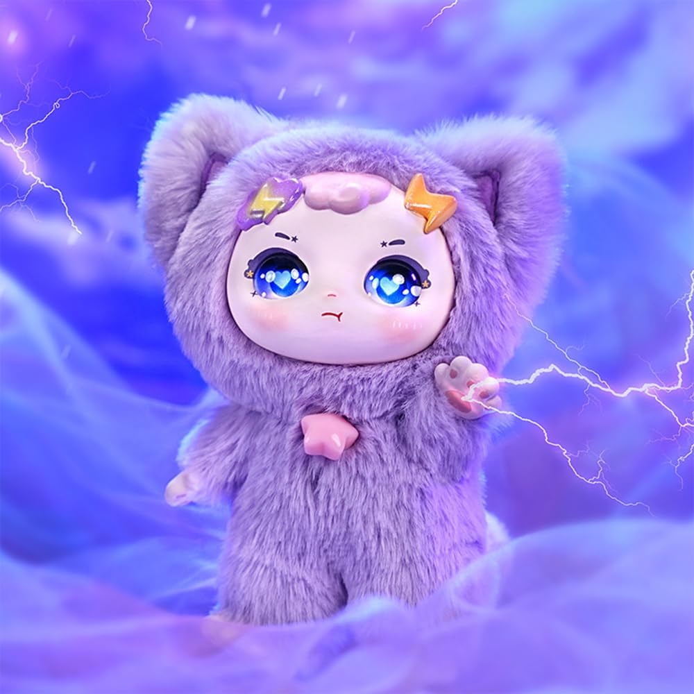 Dumia Ula Weather Series Plush Blind Box (1 of 7 Possible Styles) Cute Figures Collectible Toys Birthday Gifts (1Pc-Blind Box)