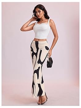URAGO Grown back slit maxi skirt 新品　未開封 Elegant Slit Back Maxi Skirt Without Belt | COMMENSE