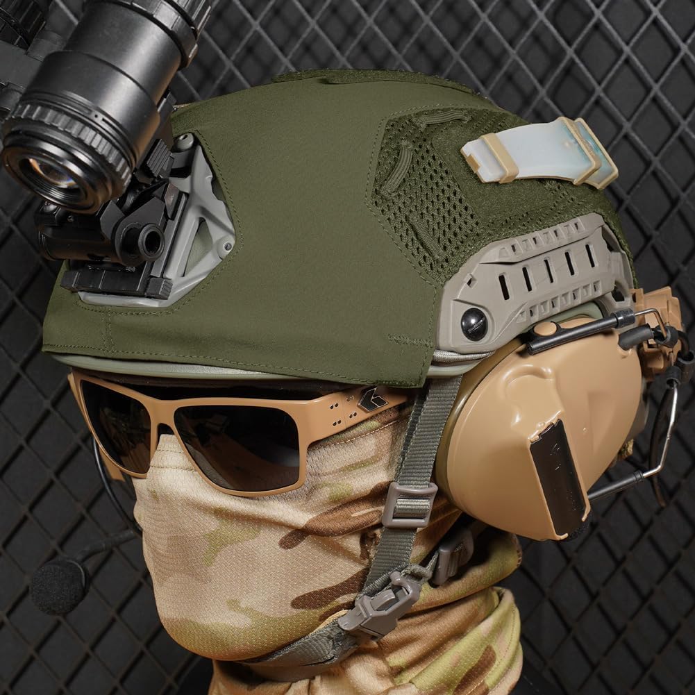 KRYDEX Helmet Cover for Fast Helmet Size M L/XL Maritime Helmet Airsoft Paintball Helmet