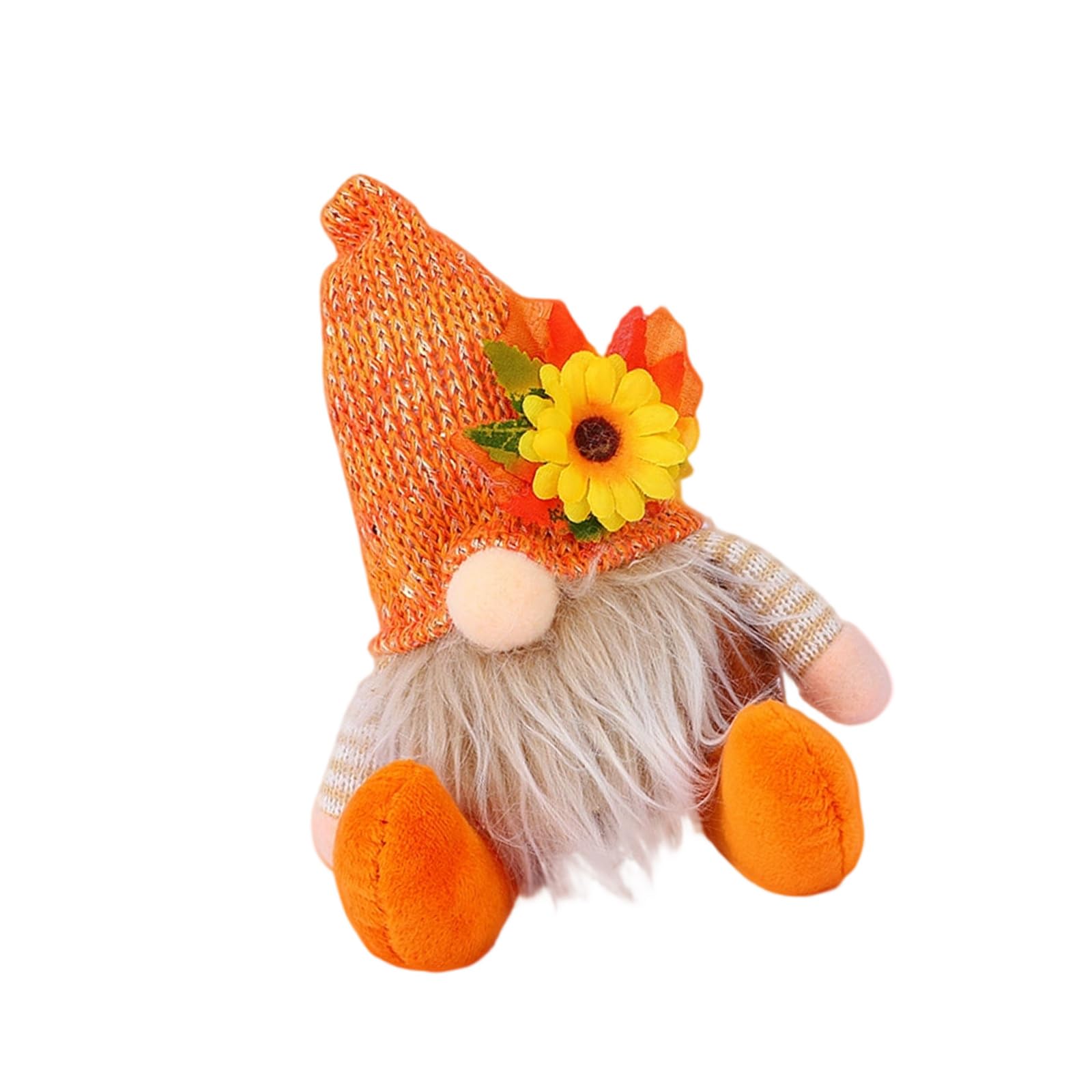 YWLUUOO Fabric Scarecrows Figurine Harvest Decoration for Home Thanksgiving Celebration and Desktop Styling Portable Harvest Scarecrows Figurine