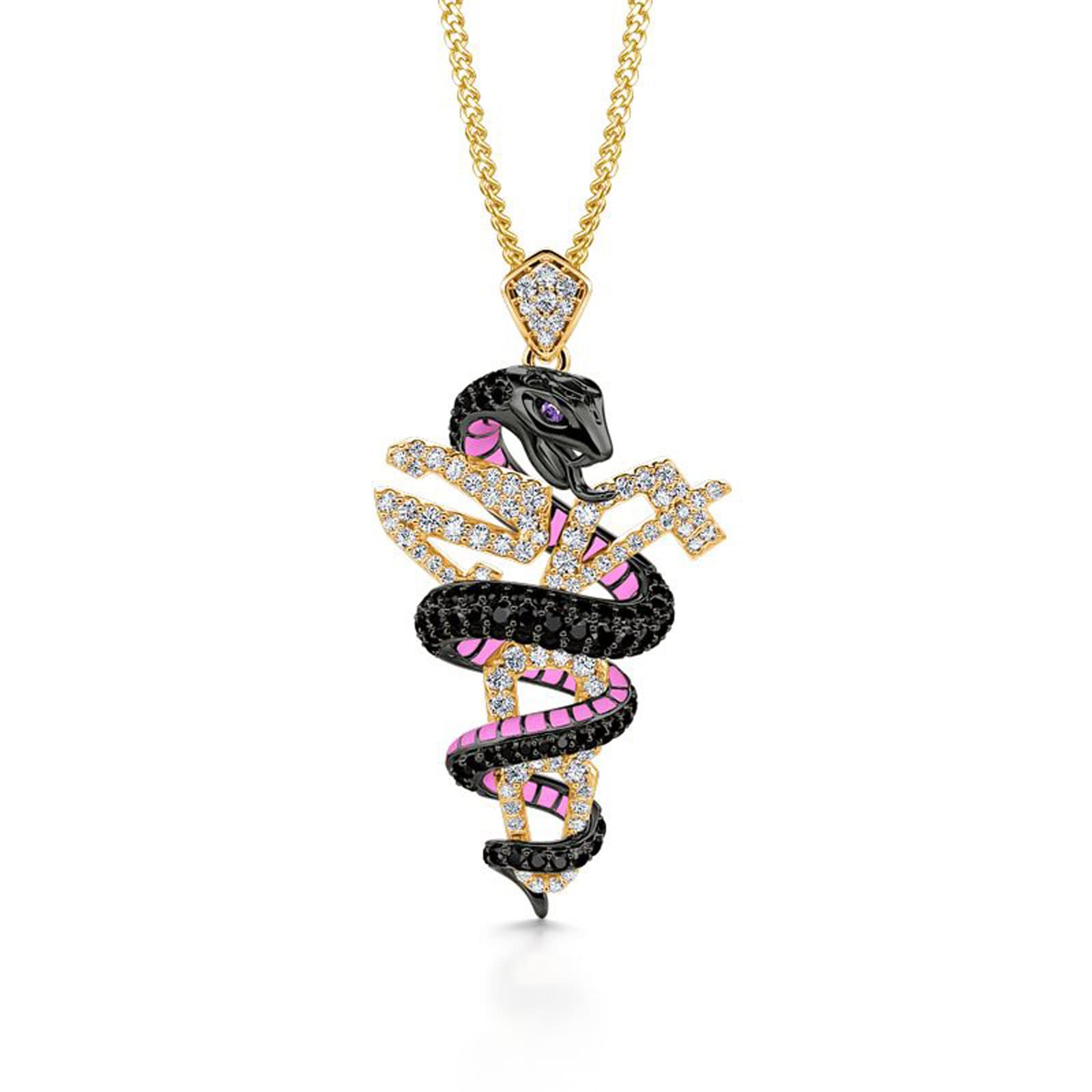 Amazon Mamba Necklace Eras Necklace Black Mamba Collection King Ice - Main Image